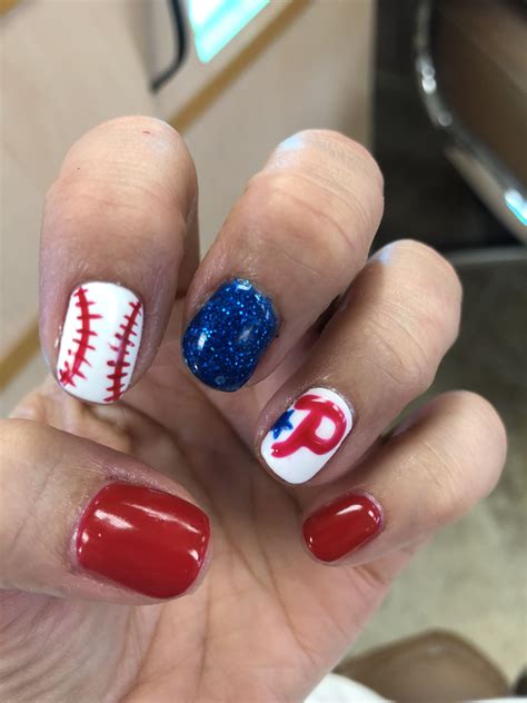 Apr 23, 2015 - <strong>Phillies nail design</strong>. . Phillies nail designs